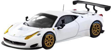 Macheta Auto Ferrari 458 Italia Gt3 Alb Tarmac Works 1:64