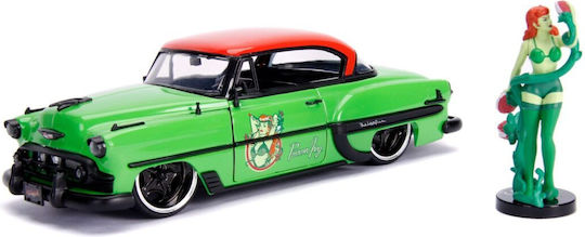 Machetă Mașină Chevrolet Bel Air 1953 + Figurină Poison Ivy Scara 1:24 Jada