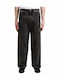 Wide Japan Men's Jeans Pants Mid Dark Used