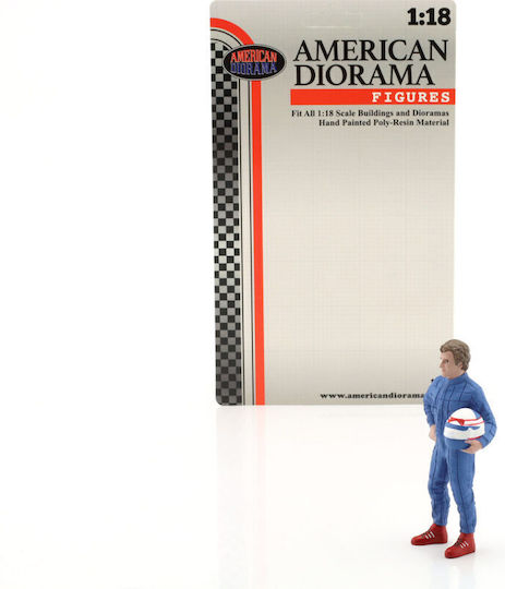 Figurină B Race Legends Series 1980 Alain Prost Scara 1:18 American Diorama