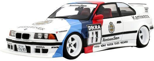 Machetă Mașină BMW E36 Khyzyl Saleem Alb 2024 1:18 Otto Models Ot1176
