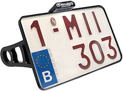 Heinz Bikes Βάση Πινακίδας Φανάρι Led Πίσω Slip-inn Hbskz-fl-b Διάφανο Κρύσταλλο 1τεμ