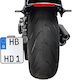 Heinz Bikes Motorrad-Kennzeichenhalter und -rahmen Led Rücklicht Slip-in Hbskz-fxsb-c Transparentes Kristall 1 Stück