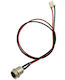 Charging Port 3-Pin 2-Wire Triple Lock Balance Scooter Universal Hoverboard Electric Scooter