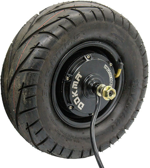Motor With Rim Tire Electric Scooters Universal Dokma 13x5.00-6.5 72v 5000w