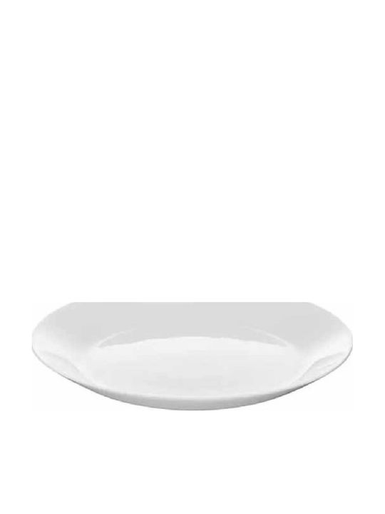 Homestyle OPAL Πιάτο Ρηχό Λευκό 24cm
