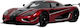 Макет Автомобил Koenigsegg Agera Rs Дълбоко Червен 2017 1:18 Gt Spirit Gt931