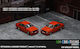 Моделна Фигура Автомобил Mitsubishi Lancer Ex2000 Turbo Червен 1:64 BM Creations