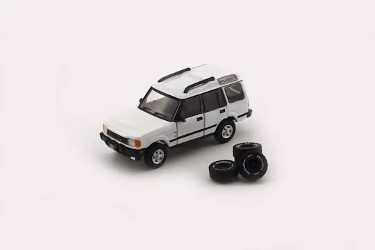Макет Автомобил Land Rover Discovery 1 Бял 1998 1:64 BM Creations