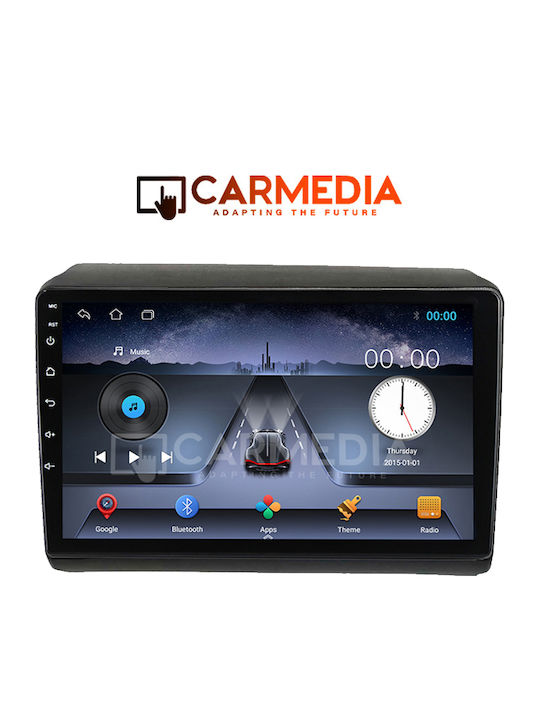 Carmedia Car Audio System for Peugeot Boxer Fiat Ducato Citroen Jumper 2006-2011 (Bluetooth/USB/WiFi/GPS/Apple-Carplay/Android-Auto) with Touch Screen 9"