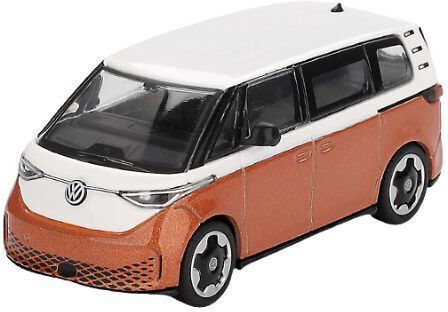 Macheta Auto Volkswagen Id.buzz Caravelle Candy White Energetic Orange 2024 1:64 Mini Gt Mgt01061-l