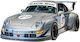 Machetă Mașină Porsche Rwb Yuiitsumuni Silver 2024 1:18 Gt Spirit Gt Gt522