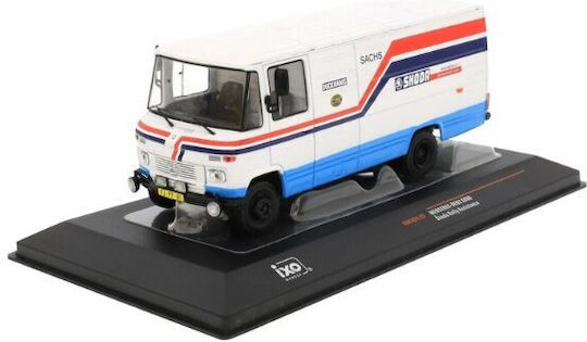 Macheta Mașină Mercedes 508d Skoda Rallye Team Rally Assistance 1:43 Ixo