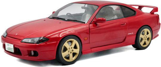 Machetă Mașină Nissan Silvia S15 Specr Aero Roșu Flacără 1999 Scara 1:18 Solido