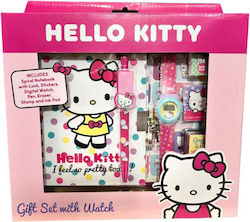 Hello Kitty 1 με Γόμα, Σημειωματάριο και Στυλό