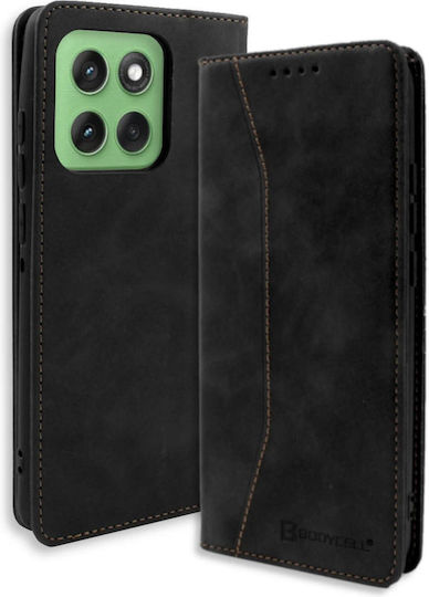Bodycell Book Synthetic Leather / Leather Black (Motorola Edge 60, 60 Pro, 60 Fusion 5G)