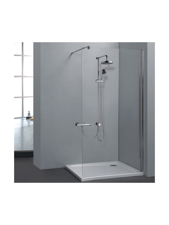 Karag Панел Фиксирана страна Душ 90x200см