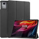 Tri-fold Βάση Στήριξης Flip Cover Μαύρη (Lenovo Tab K11 Plus)