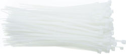 Cablexpert Δεματικά Καλωδίων Πλαστικά 300mmx4.8mm σε Λευκό χρώμα (100τμχ)