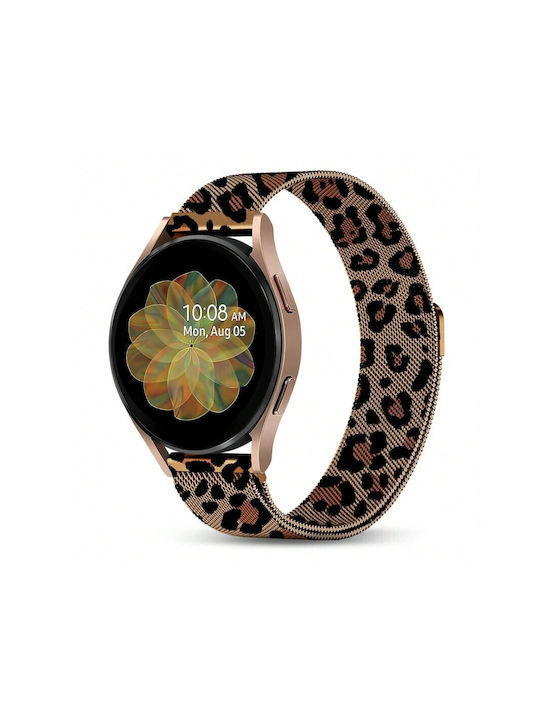 Μεταλλικό Λουράκι Milanese Μαγνητικό Κλείσιμο Amazfit Balance 46mm Leopard Μεταλλικό Λουράκι Milanese Μαγνητικό Κλείσιμο Amazfit Balance 46mm Leopard