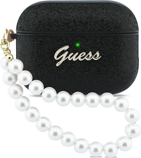 Guess Θήκη Πλαστική σε Μαύρο χρώμα για Apple AirPods Pro 3