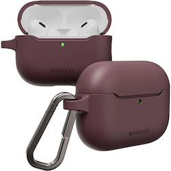Mageasy Θήκη σε Μπορντό χρώμα για Apple AirPods Pro Mageasy Θήκη σε Μπορντό χρώμα για Apple AirPods Pro