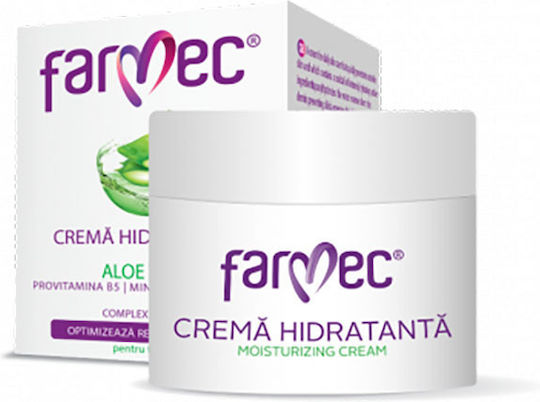 Farmec Cremă Hidratantă de Față cu Aloe Vera 50ml