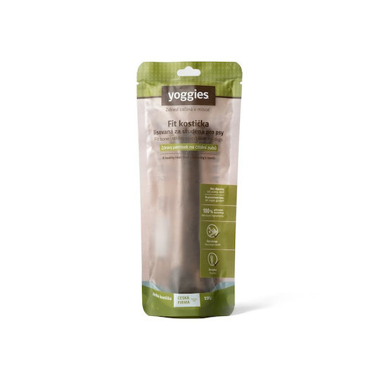 Yoggies Dog Chew Bone Treat for Clean Teeth Cold Pressed 118g
