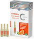 Cosmetic Plant Serum Ampulă Anti-Îmbătrânire Pentru Față Cu Vitamina C Și Vitamina E Pentru Detoxifiere Și Strălucire 2ml