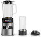 Rohnson Μπλέντερ με Γυάλινη Κανάτα 1.7 lt 1400W Ασημί R-5348