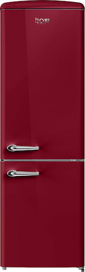 Omnys Combină frigorifică 330lt NoFrost Î190xL60xA73.5cm. Roșu Epoque