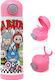 Koupakoupa Labubu Superheroes Kids Water Bottle Stainless Steel with Straw Pink 500ml