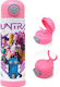 Koupakoupa Huntrix K-pop Series Kids Water Bottle Stainless Steel with Straw Pink 500ml