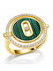 Prince Silvero Ring made of Silver Gold Plated