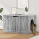 Vidaxl Cat House Gray Sonoma 85 x 55 x 53.5 cm ...