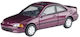 Macheta Auto Honda Civic Coupe Ej1 Camellia Visiniu Rhd 1:64 Para64
