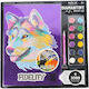 Nice Diamantiny Level Up Pop Mosaik Kreatives Set „Wolf“ Bunte 3D Diamanten 96003 Für 8+ Jahre
