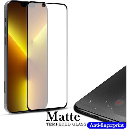 SiiPro Gehärtetes Glas Schwarz (iPhone 17 / 17 Pro / 16 Pro)