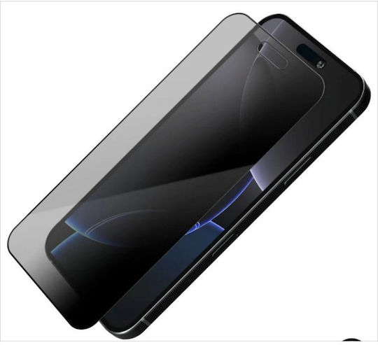 SiiPro Tempered Glass Μαύρο (iPhone 17 / 17 Pro / 16 Pro)