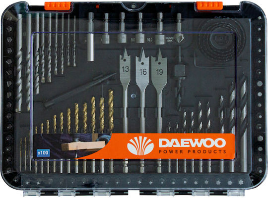 Drills Tips Set 100 Pieces Daewoo