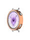 Plastic Case with Glass in Rose Gold color for Huawei Watch GT 6 41mm
