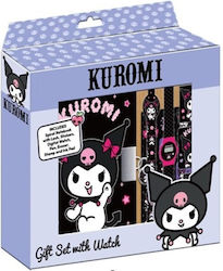 Geschenkset Uhr Kuromi