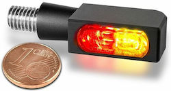 Heinz Bikes Blitzlicht LED Hinten Blokk-line Hbbl-m-3ts-1 Orange Kristall 1 Stück