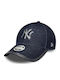 New Era Wmns Sequin 9forty New York Yankees Adjustable Jockey Light Blue Color