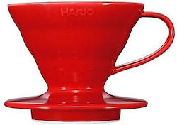 Hario Dripper V60 02 Keramische Rote Pour Over Kaffeemaschine Hario Dripper V60 02 Keramische Rote Pour Over Kaffeemaschine