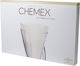 Chemex 100 Filtre Maro de hârtie