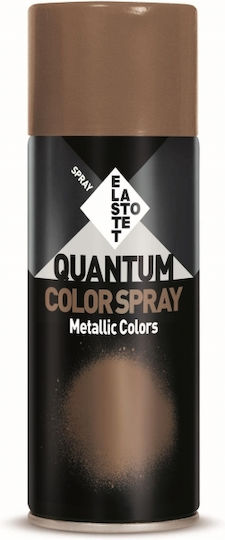 Elastotet Σπρέι Βαφής με Μεταλλικό Εφέ Ασημί silver light 400ml 6τμχ