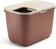 Savic Hop In Cat Toilet Closed Beige L58.5 x W3...