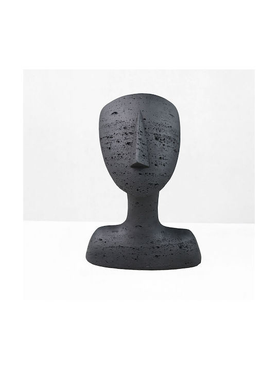 InTheBox Vază Decorativă Polirosină Negru 19x14x26cm 1buc