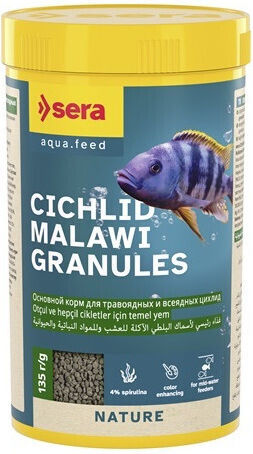 Sera Cichlid Malawi Granules Nature 250ml/135g